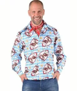 Alm Hirsch Oktoberfest Blouse Man