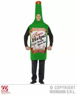 Bierfles Outfit Carnaval