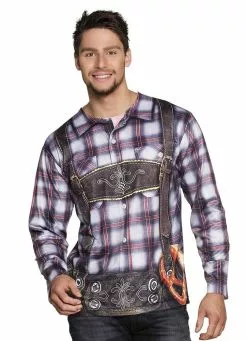 Foto Realistisch Shirt Tiroler Werner -TIROLER KLEDING WINKEL foto realistisch shirt tiroler werner 2