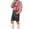 Groene Lederhosen Man