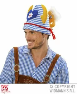 Hoed Oktoberfest Beierse Print