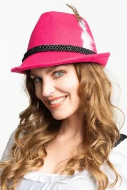 Jagershoedje Tirol Roze 7 Jagershoedje Tirol Roze -TIROLER KLEDING WINKEL jagershoedje tirol roze 3