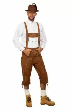 Lederhose Elite Camel