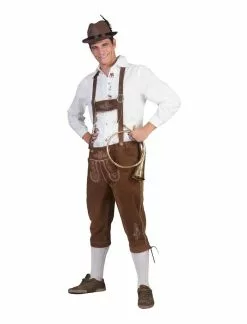 Lederhosen Classic Chique Bruin