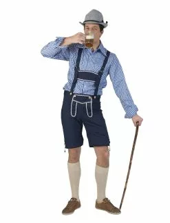 Oktoberfest Lederhose Man Gunter -TIROLER KLEDING WINKEL oktoberfest lederhose man gunter 3