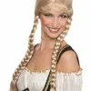 Oktoberfest Pruik De Luxe Blond