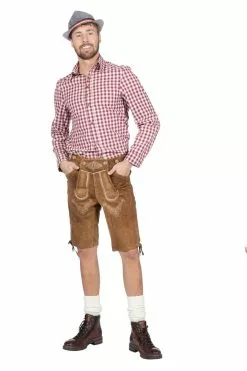 Tiroler Blouse Heren Bordeaux Chique 7 Tiroler Blouse Heren Bordeaux Chique -TIROLER KLEDING WINKEL tiroler blouse heren bordeaux chique 3