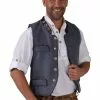 Tiroler Trachten Gilet Grijs Elite