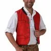 Tiroler Trachten Gilet Rood Elite